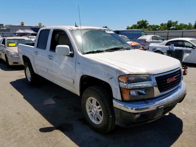 1GTH6MFP1C8132025 - 2012 GMC CANYON SLE WHITE photo 1