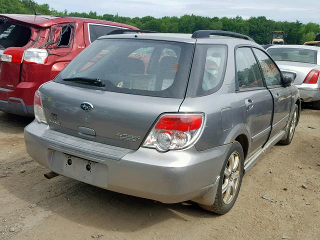 JF1GG63657H813252 - 2007 SUBARU IMPREZA OU SILVER photo 4