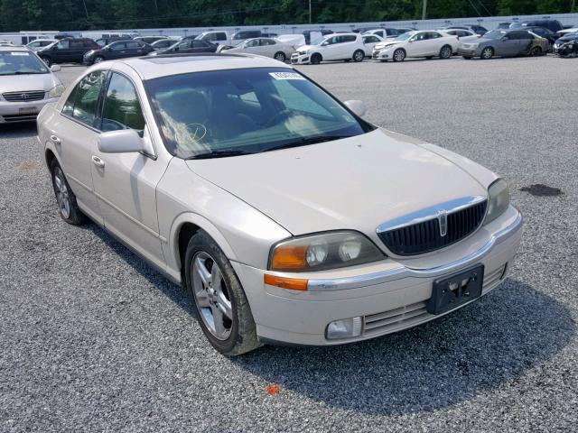 1LNHM87A92Y622407 - 2002 LINCOLN LS GOLD photo 1