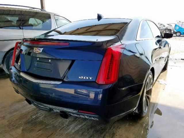 1G6AE1RX0F0109758 - 2015 CADILLAC ATS PREMIU BLUE photo 4