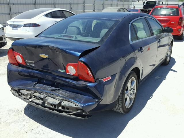 1G1ZA5EU7BF335214 - 2011 CHEVROLET MALIBU LS BLUE photo 4