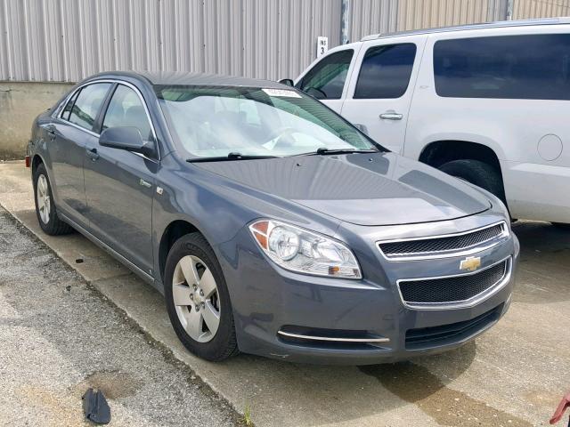 1G1ZF57568F155674 - 2008 CHEVROLET MALIBU HYB GRAY photo 1