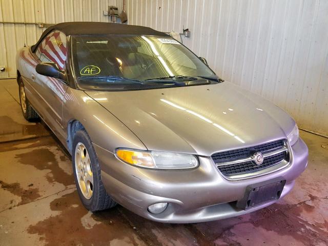 3C3EL55H1WT317648 - 1998 CHRYSLER SEBRING JX GRAY photo 1