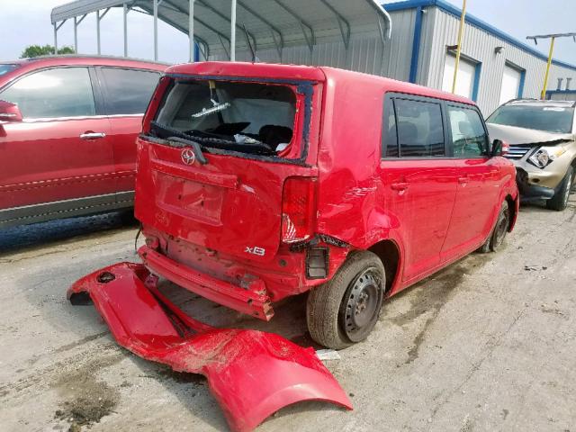 JTLKE50EX91094841 - 2009 TOYOTA SCION XB 红色 照片 4