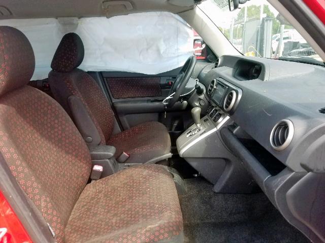 JTLKE50EX91094841 - 2009 TOYOTA SCION XB 红色 照片 5
