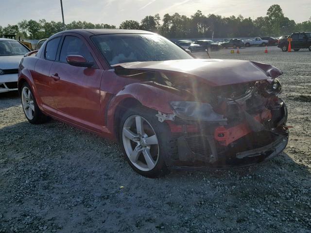 JM1FE173640112633 - 2004 MAZDA RX8 RED photo 1