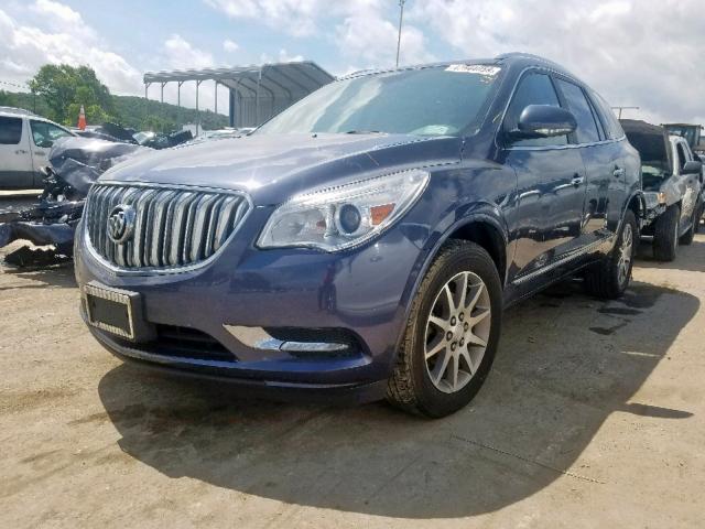 5GAKRCKD1DJ258478 - 2013 BUICK ENCLAVE BLUE photo 2