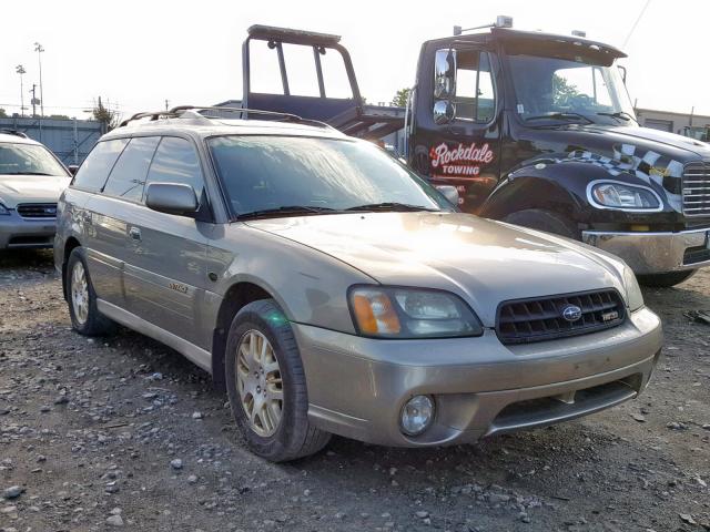 4S3BH806737639170 - 2003 SUBARU LEGACY OUT GRAY photo 1