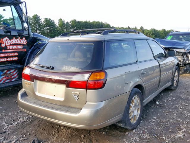 4S3BH806737639170 - 2003 SUBARU LEGACY OUT GRAY photo 4