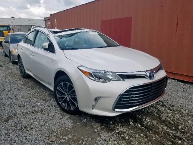 4T1BD1EB0GU056838 - 2016 TOYOTA AVALON HYB WHITE photo 1