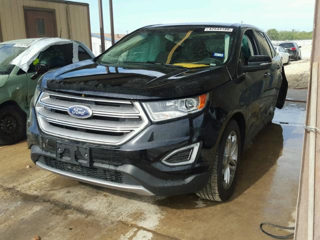 2FMPK3K9XGBB12749 - 2016 FORD EDGE TITAN BLACK photo 2