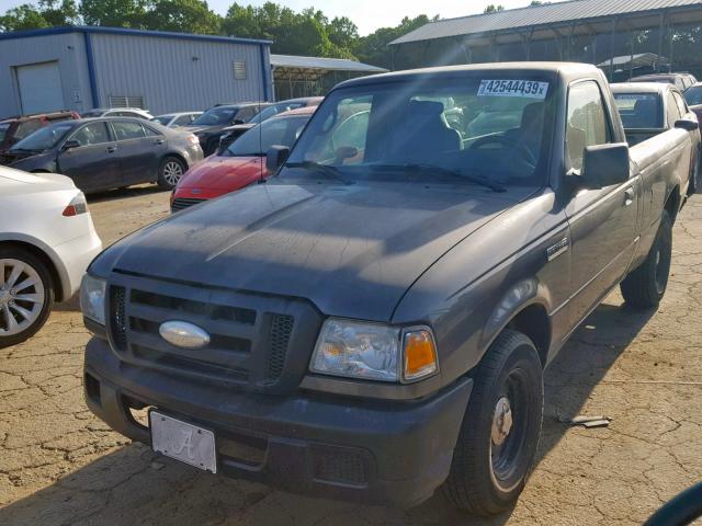 1FTYR10DX6PA24355 - 2006 FORD RANGER GRAY photo 2