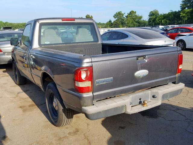 1FTYR10DX6PA24355 - 2006 FORD RANGER GRAY photo 3