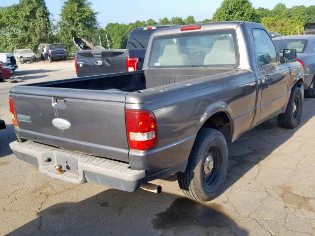 1FTYR10DX6PA24355 - 2006 FORD RANGER GRAY photo 4
