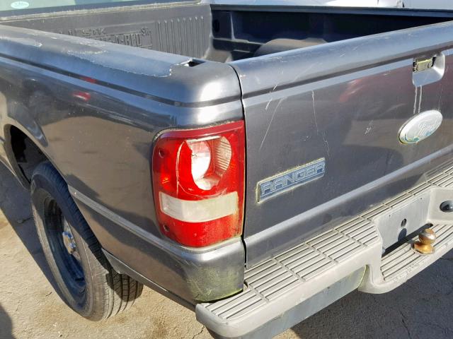 1FTYR10DX6PA24355 - 2006 FORD RANGER GRAY photo 9