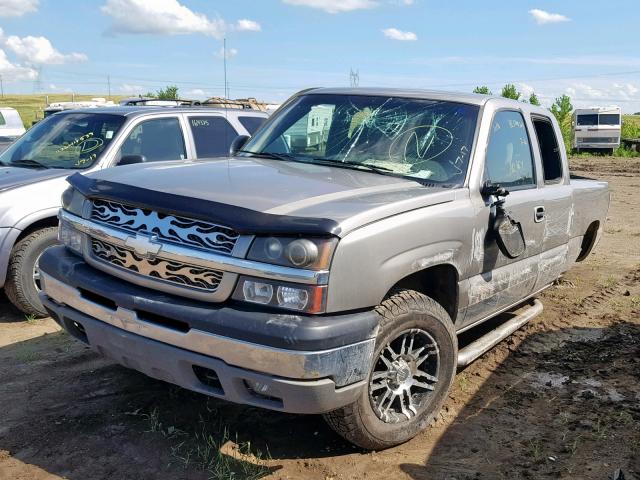 1GCEK19TX3E343781 - 2003 CHEVROLET SILVERADO GRAY photo 2