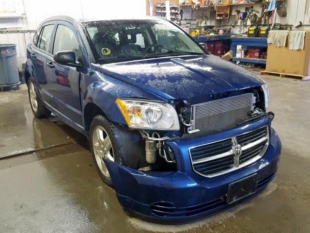 1B3HB48A09D198197 - 2009 DODGE CALIBER SX BLUE photo 1