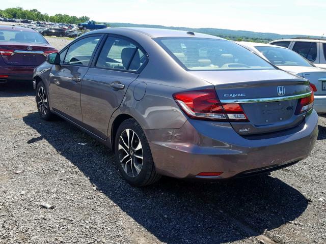19XFB2F92DE223708 - 2013 HONDA CIVIC EXL Boz foto 3
