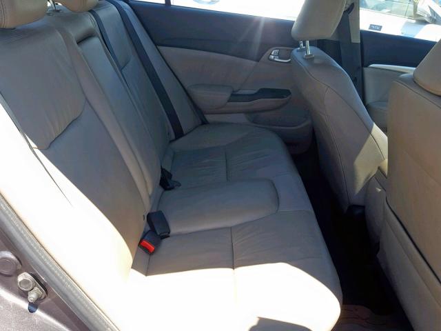 19XFB2F92DE223708 - 2013 HONDA CIVIC EXL Boz foto 6