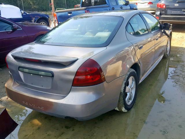 2G2WP552X71144445 - 2007 PONTIAC GRAND PRIX GRAY photo 4