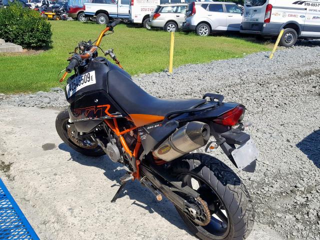 VBKVS44067M935607 - 2007 KTM 950 SUPERM BLACK photo 3