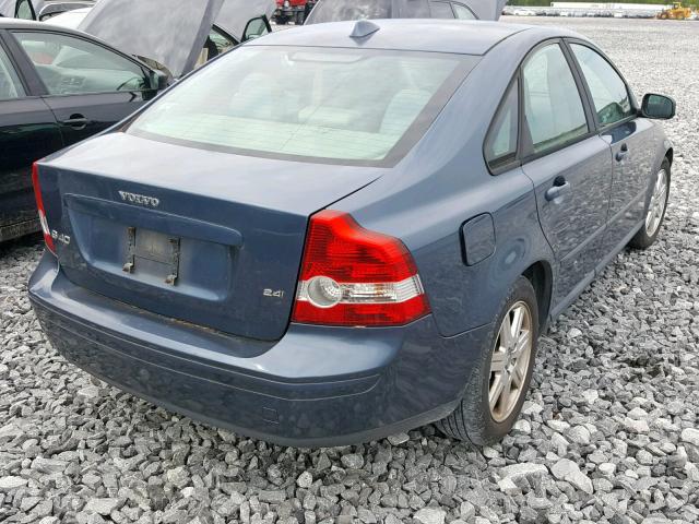 YV1MS382X72280540 - 2007 VOLVO S40 2.4I BLUE photo 4