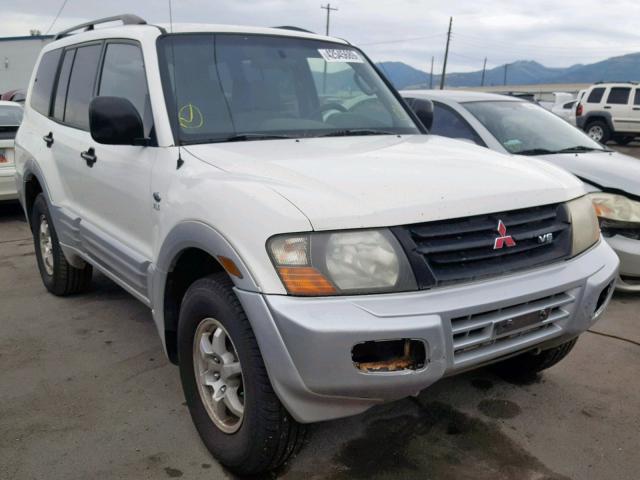 JA4MW31R21J039628 - 2001 MITSUBISHI MONTERO XL WHITE photo 1