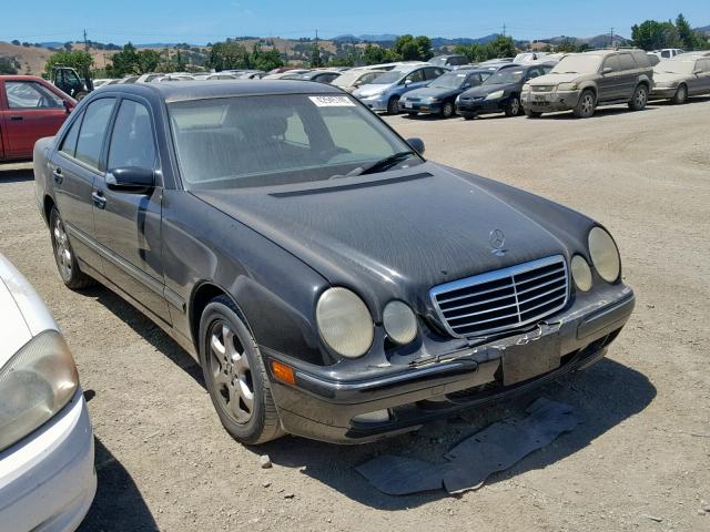 WDBJF65J62B462804 - 2002 MERCEDES-BENZ E 320 BLACK photo 1