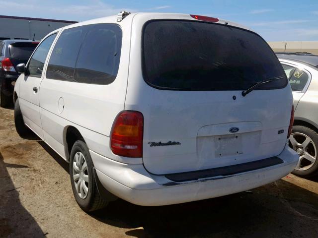 2FTDA54U6WBA44794 - 1998 FORD WINDSTAR WHITE photo 3