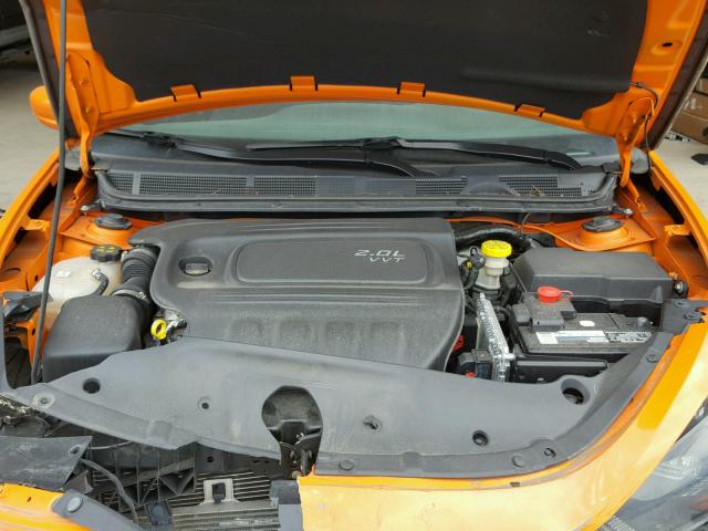 1C3CDFBA1DD297762 - 2013 DODGE DART SXT ORANGE photo 7