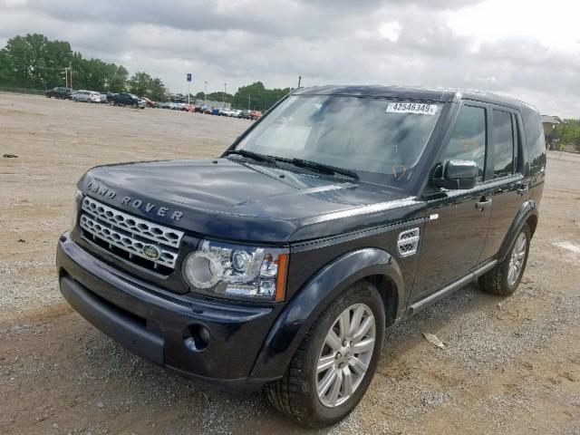 SALAK2D44CA610014 - 2012 LAND ROVER LR4 HSE LU BLACK photo 2