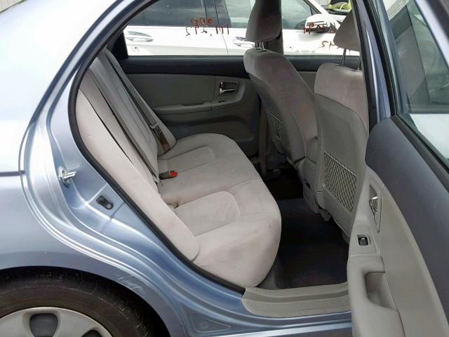 KNAFE121985520717 - 2008 KIA SPECTRA EX BLUE photo 6