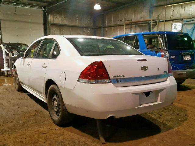 2G1WD5EM7B1285576 - 2011 CHEVROLET IMPALA POL WHITE photo 3