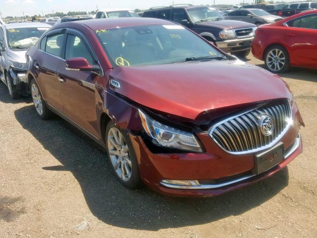 1G4GD5G37FF157610 - 2015 BUICK LACROSSE P MAROON photo 1