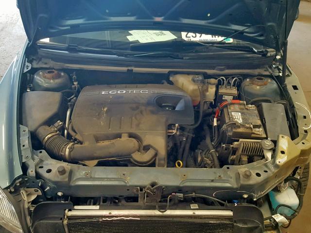 1G1ZH57B994186897 - 2009 CHEVROLET MALIBU 1LT 绿色 照片 7