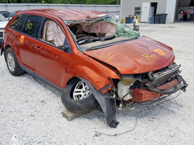 2FMDK38C67BA75768 - 2007 FORD EDGE SEL RED photo 1