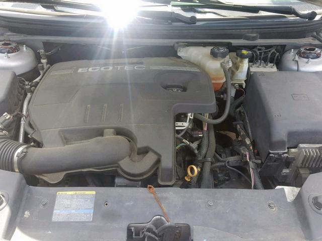 1G1ZE5EB9AF160465 - 2010 CHEVROLET MALIBU LTZ ვერცხლისფერი ფოტო 7