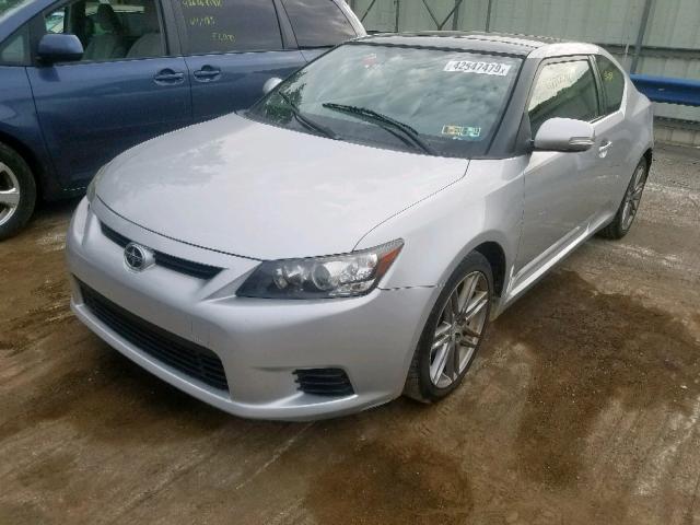 JTKJF5C7XB3005029 - 2011 TOYOTA SCION TC ვერცხლისფერი ფოტო 2