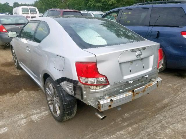 JTKJF5C7XB3005029 - 2011 TOYOTA SCION TC ვერცხლისფერი ფოტო 3