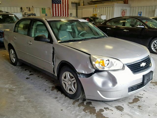 1G1ZS58F57F311074 - 2007 CHEVROLET MALIBU LS SILVER photo 1