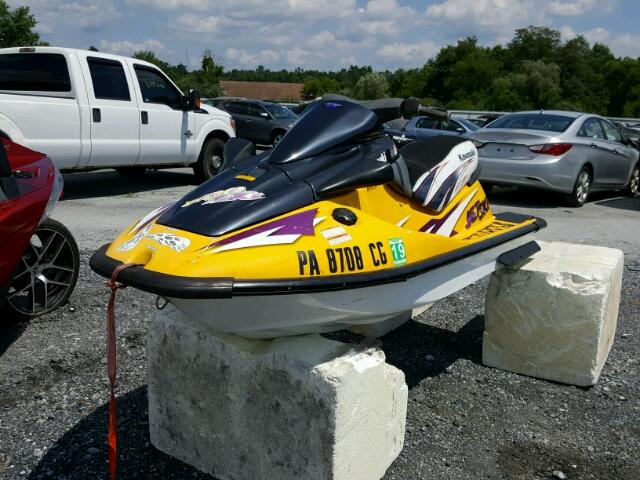 KAW32031E898 - 1998 KAWASAKI JET SKI YELLOW photo 2