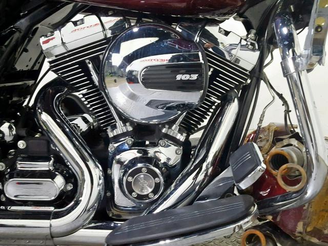 1HD1KRM19EB627912 - 2014 HARLEY-DAVIDSON FLHXS STRE MAROON photo 11