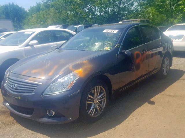 JN1CV6AR0BM353562 - 2011 INFINITI G37 GRAY photo 2