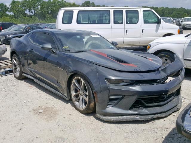 1G1FH1R78H0103566 - 2017 CHEVROLET CAMARO SS BLACK photo 1