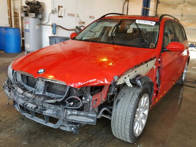 WBAVT73557FZ35273 - 2007 BMW 328 XIT RED photo 2