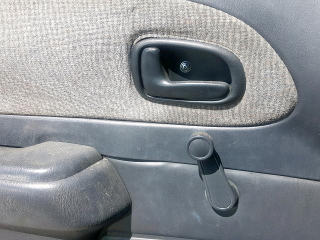 1Y1SK5267VZ418393 - 1997 GEO PRIZM BASE წითელი ფოტო 10