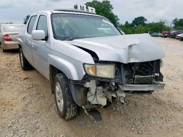 2HJYK16597H528000 - 2007 HONDA RIDGELINE SILVER photo 1