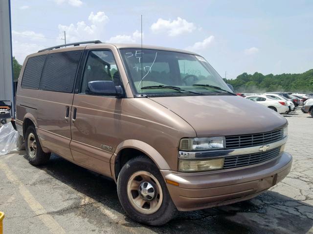 1GNDM19W11B154135 - 2001 CHEVROLET ASTRO TAN photo 1