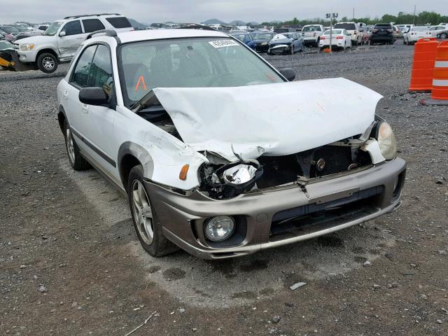 JF1GG68532H834867 - 2002 SUBARU IMPREZA OU WHITE photo 1