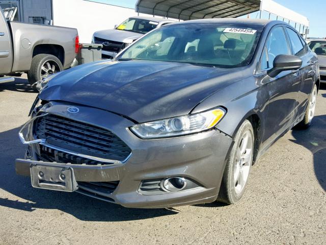 3FA6P0G78GR315590 - 2016 FORD FUSION S CHARCOAL photo 2
